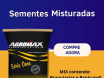Sementes de Capim MIX Brachiarias e Panicuns - Sacas de 10kg Sementes Peletizadas