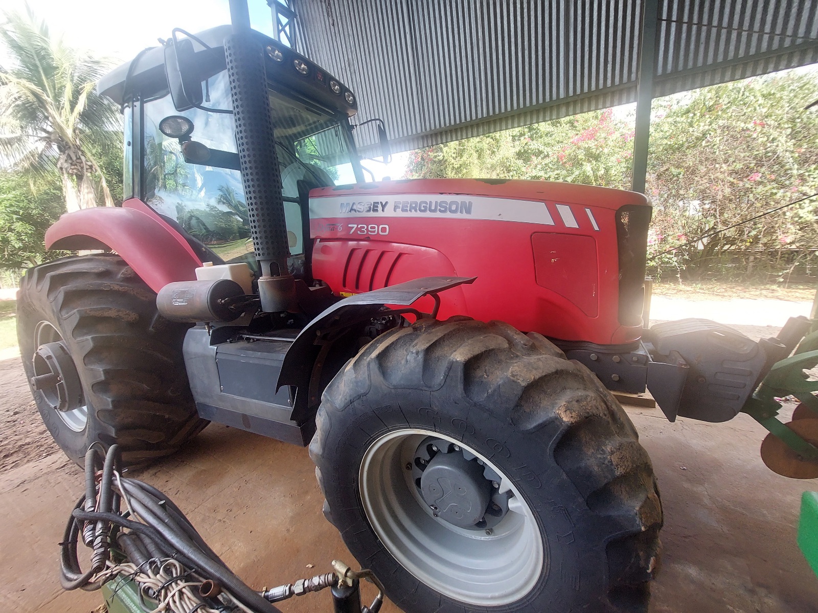 Trator MF 7390 Dyna (2012) - 8700h Originais! Único Dono