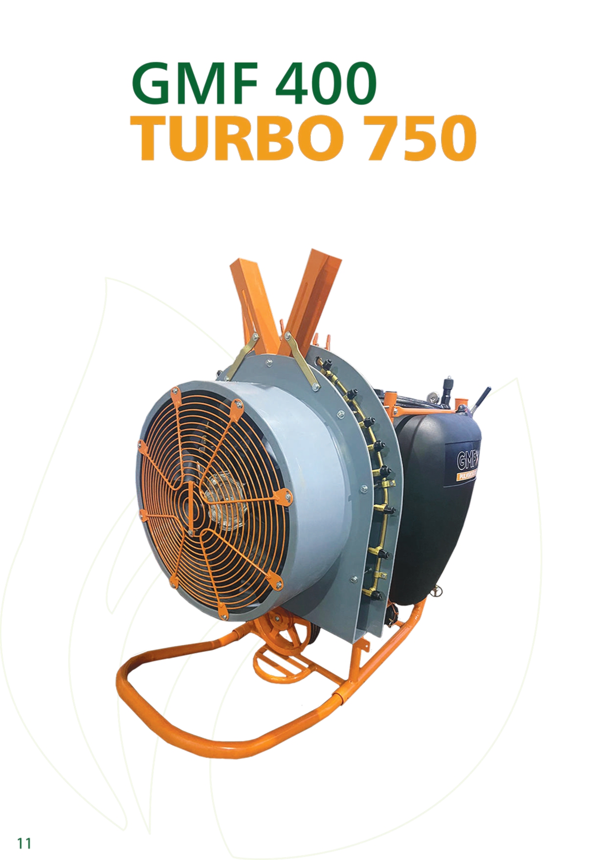 PULVERIZADOR GMF 400L TURBO