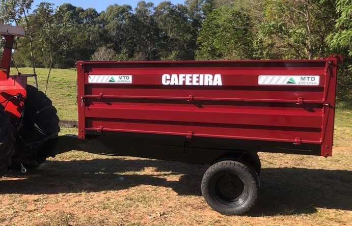 CARRETA CAFEEIRA 4 TONELADAS FILIPADA DESMONTVEL MTD AGRCOLA